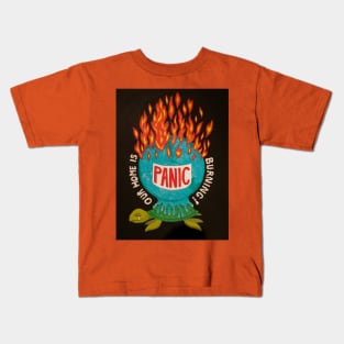 Burning Planet Kids T-Shirt